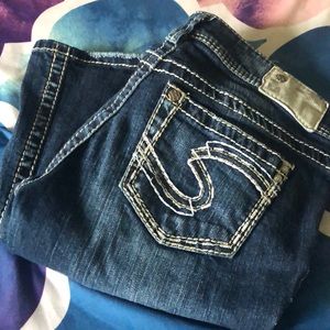 Silver Bootcut Jeans